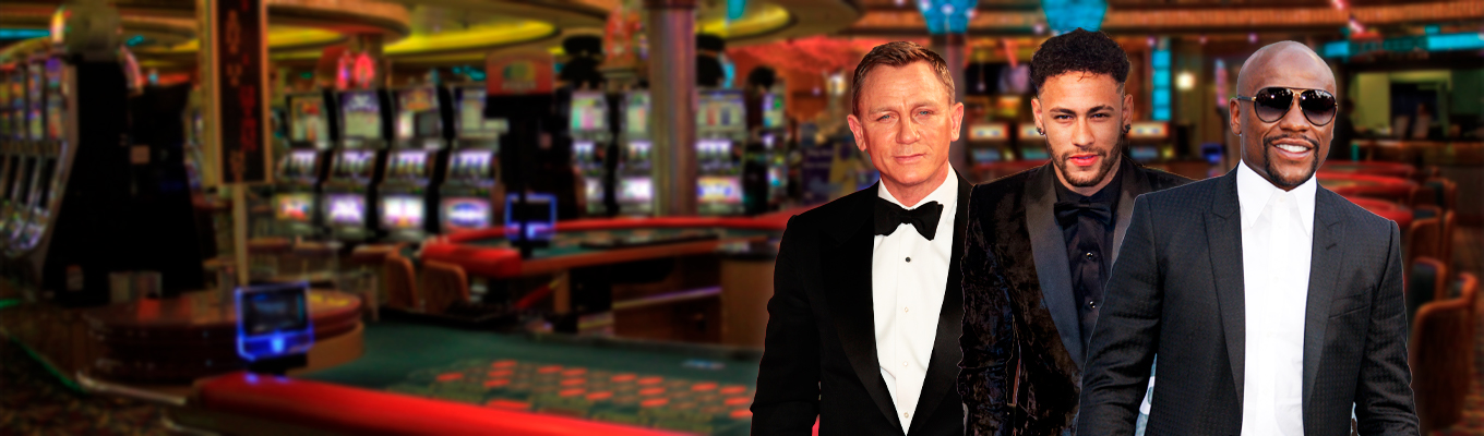 El casino y los famosos