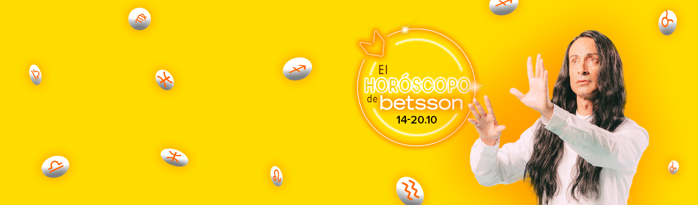 Horóscopo de Betsson con Sandro Rey: del 14 al 20 de octubre