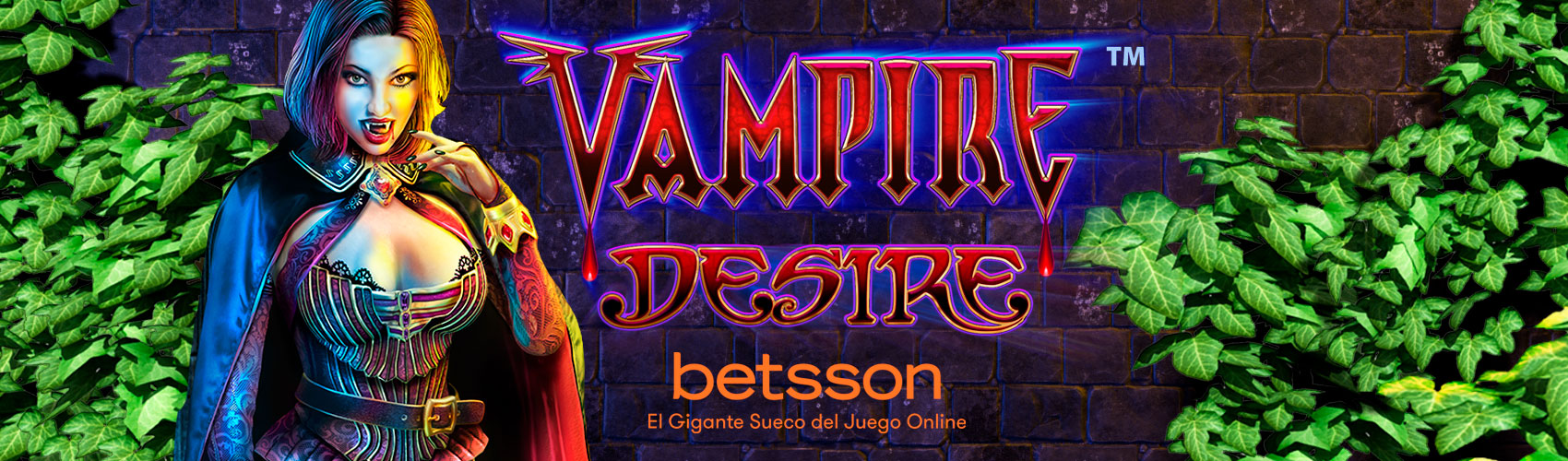 Vampire Desire, la aventura vampírica de Betsson para este Halloween