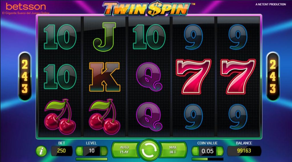 Twin-Spin-slot