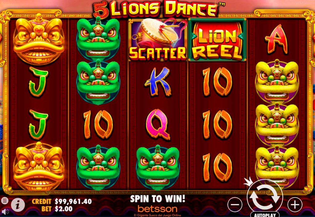 5-lions-dance-slot