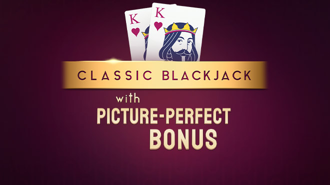 Classic Blackjack with Picture-Perfect Bonus